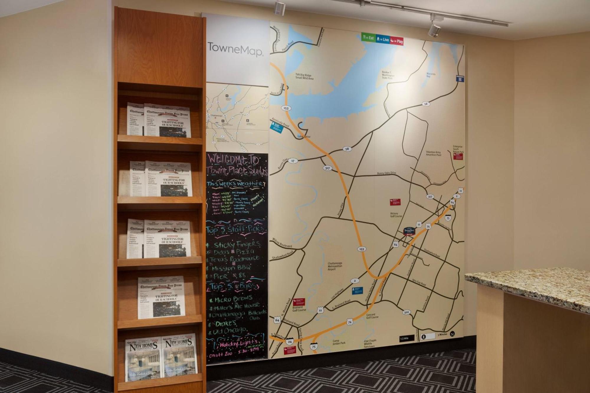 Towneplace Suites By Marriott Chattanooga Near Hamilton Place Eksteriør billede